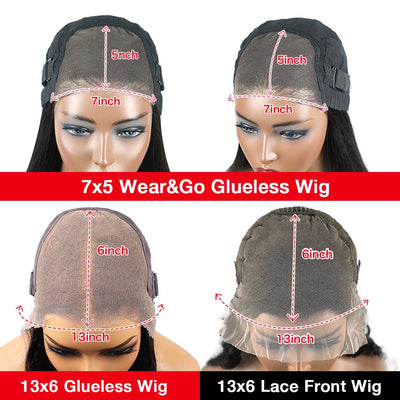 Kinky Curly Wigs 13x6 HD Lace Frontal Wig Glueless Human Hair 4C Afro Curly Lace Front Human Hair Wigs 7x5 HD Lace Closure Wigs