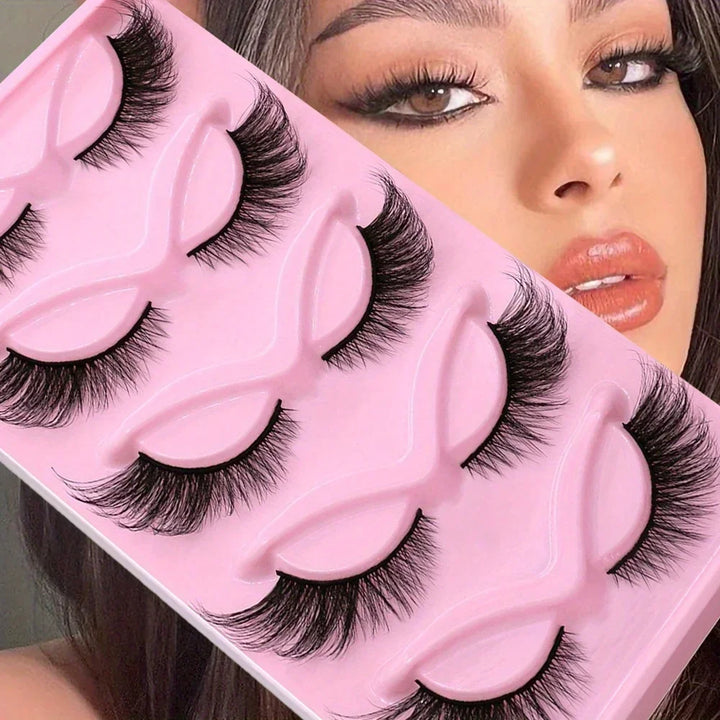 Wispy Cat Eye Lashes – 15 Pairs