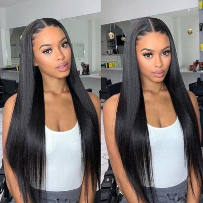 Lekker Straight 13x1 T Part Lace Front Human Hair Wig