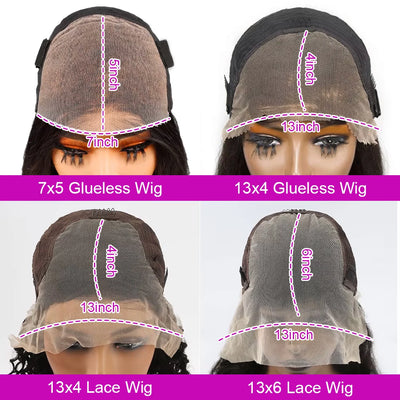 No Glue Brazilian HD Transparent 13x4 Bone Straight Short Bob Glueless Human Hair Wigs 13x6 Straight Lace Front Wigs For Women