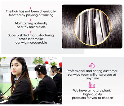 Afro Kinky Curly Human Hair Wigs With Bangs For Black Women Brazilian 100% Human Hair Remy Full Machine Made Hair 180% Density