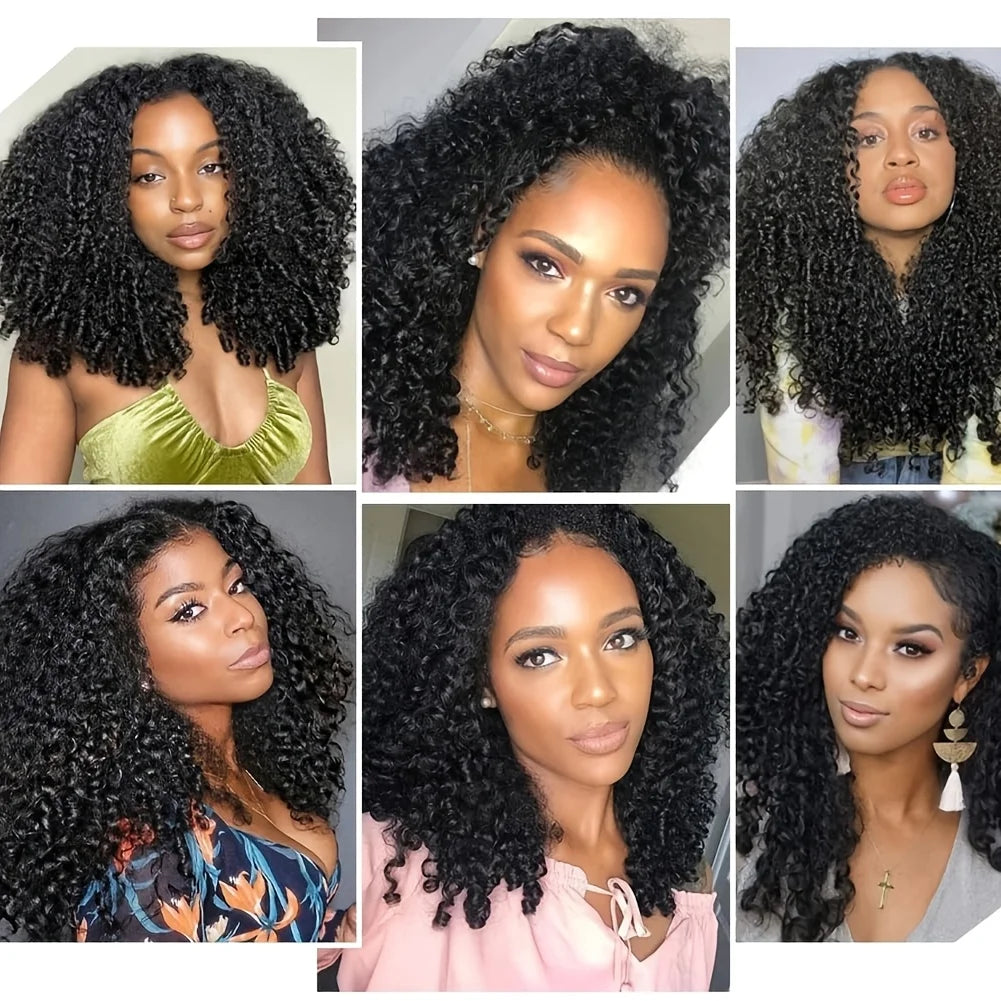 Deep Curly Burmese Human Hair Bundles - JoySky Hair