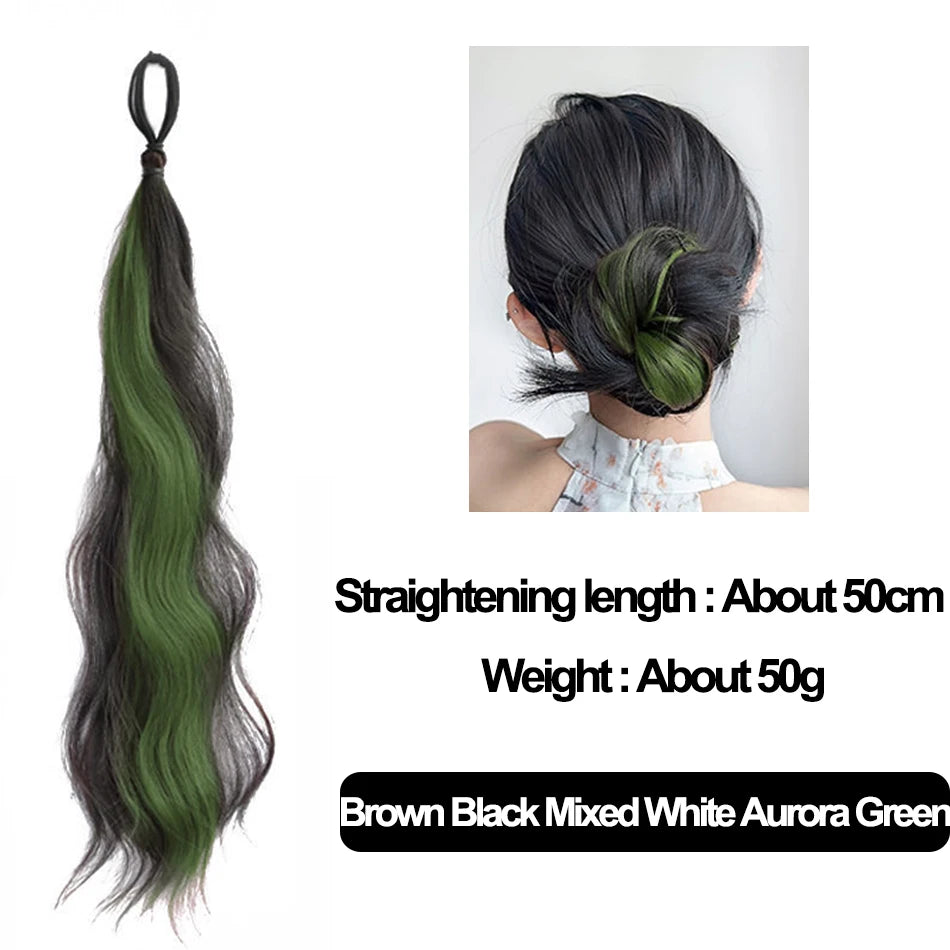 Curly Hair Bun Extension – Volumizing Hair Piece - JoySky Hair