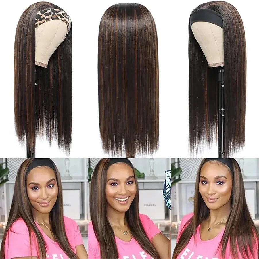 Straight Glueless Headband Wig - JoySky Hair