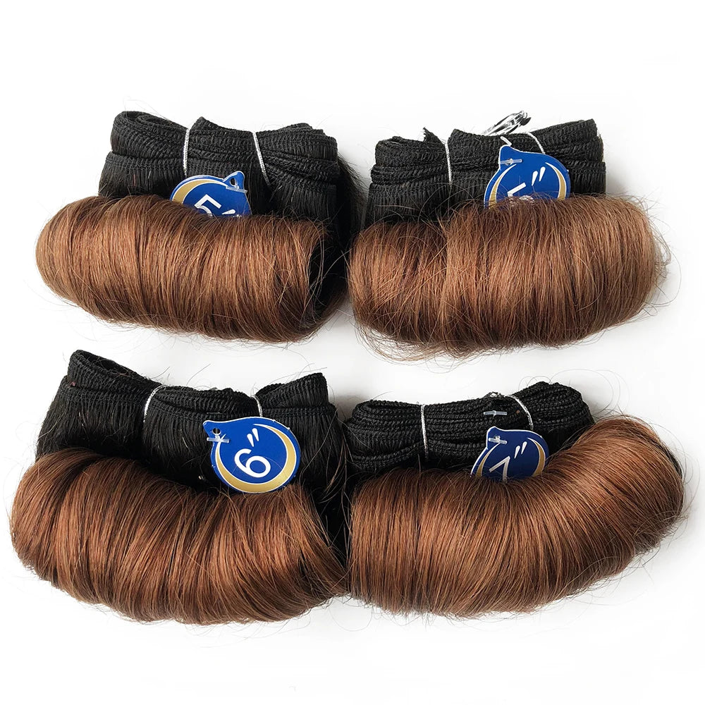 Bouncy Curly Human Hair Bundles - JoySky Hair