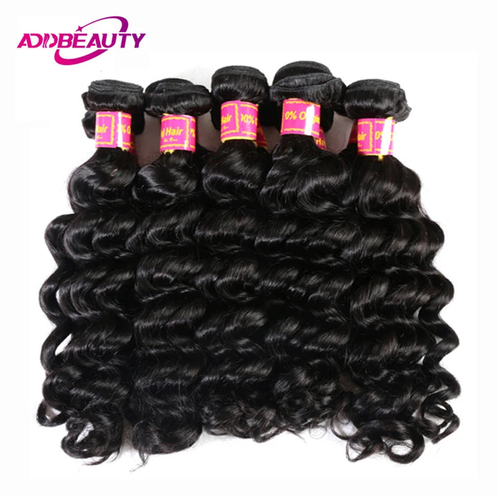 Natural Wave Human Hair Bundles – Soft & Full - JoySky Hair