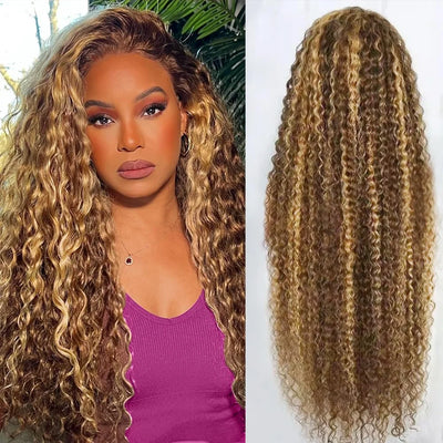 Deep Wave Lace Front Wigs Human Hair 200 Density 5x5 Glueless Lace Front Wigs Human Hair Brazilian Curly Wig Wet Wavy Glueless Frontal Wigs for Women Natural Black Deep Wave Wig