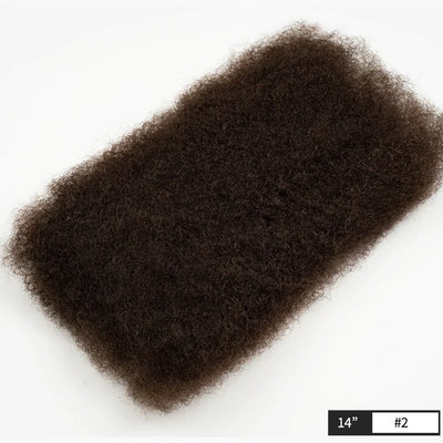 Best Quality QVR Afro Kinky Bulk Hair for Dreadlocks Affordable Sale Top Tight Kinkys for Loc Repair Twist Braiding 1 Pack 50g