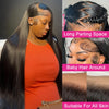 13x4 HD Lace Front Human Hair Wigs Straight 13x6 Transparent Lace Frontal Human Hair Wigs Pre Plucked Lace Wigs For Women 250%