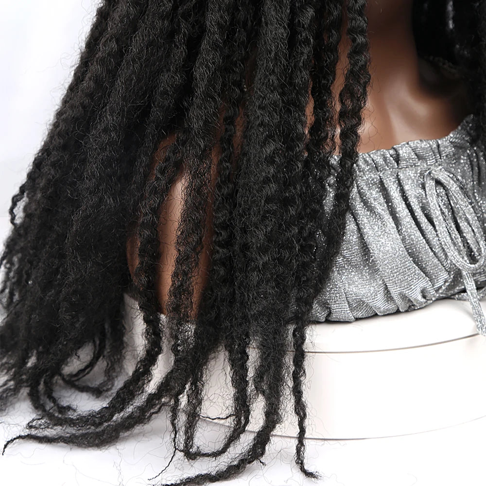 18-Inch Marley Dreadlock Braided Wig - JoySky Hair