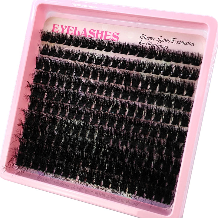 5D Fluffy Lash Clusters – 10–18mm
