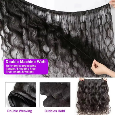Smilegirl Body Wave 1 3 4 5 Bundles Brazilian Remy Unprocessed Human Hair Wavy Double Drawn Bundles Weave Extensions Wholeasle Brazilian Virgin Weave Bundles