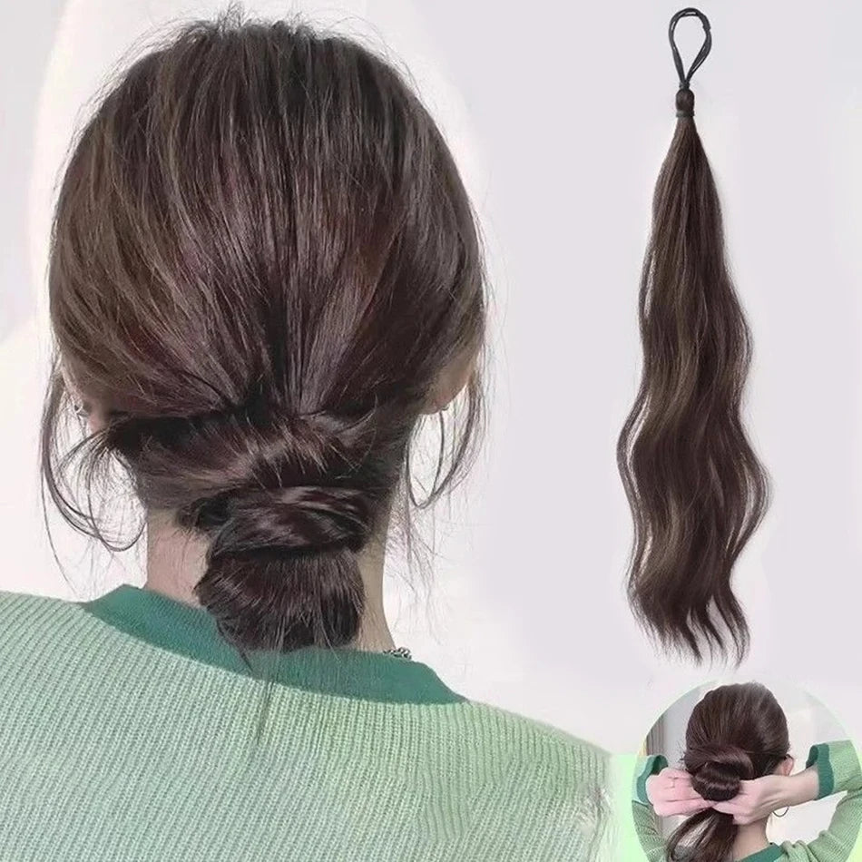 Long Wavy Ponytail Hair Extension - JoySky Hair