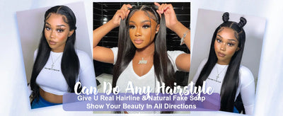 40 Inch 360 Full Lace Wig Bone Straight Human Hair Wigs 13x6 Transparent Lace Frontal Wig Human Hair Brazilian Pre Plucked Wig