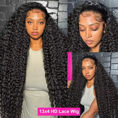 Local Hits In Local Shipping 13x6 Curly Human Hair Wigs 100% Malaysia Human Hair Content Lace Wigs On Clearance Sale Items For Women