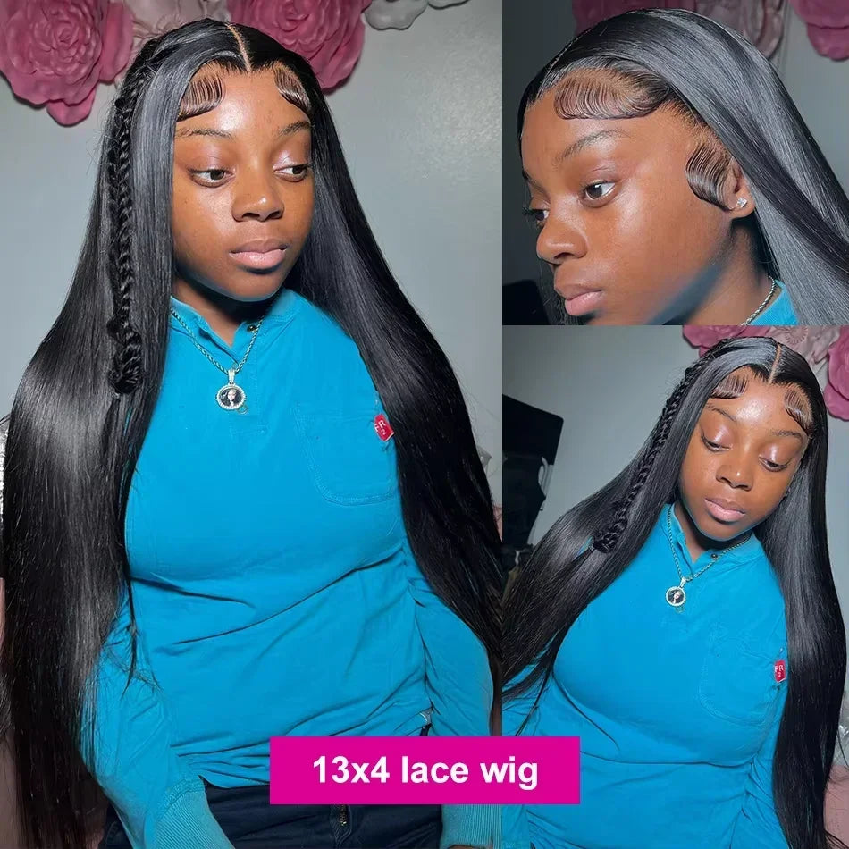 Bone Straight HD Lace Glueless Hair Wig - JoySky Hair