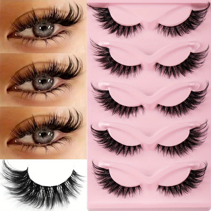 Cat Eye Winged Lashes – 15 Pairs