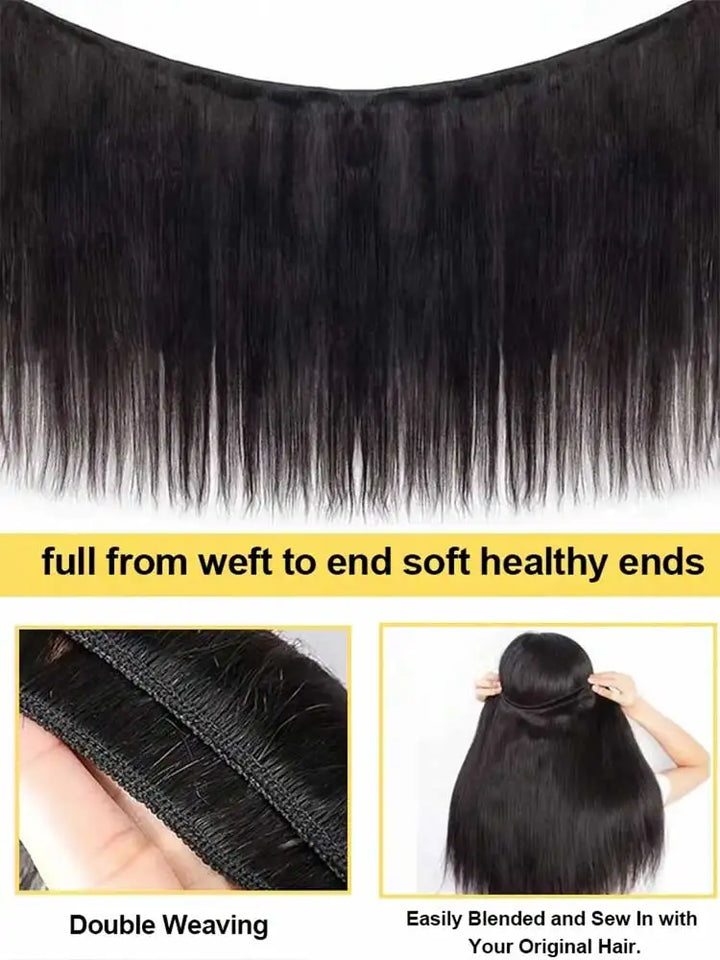 Brazilian Straight Human Hair Bundles