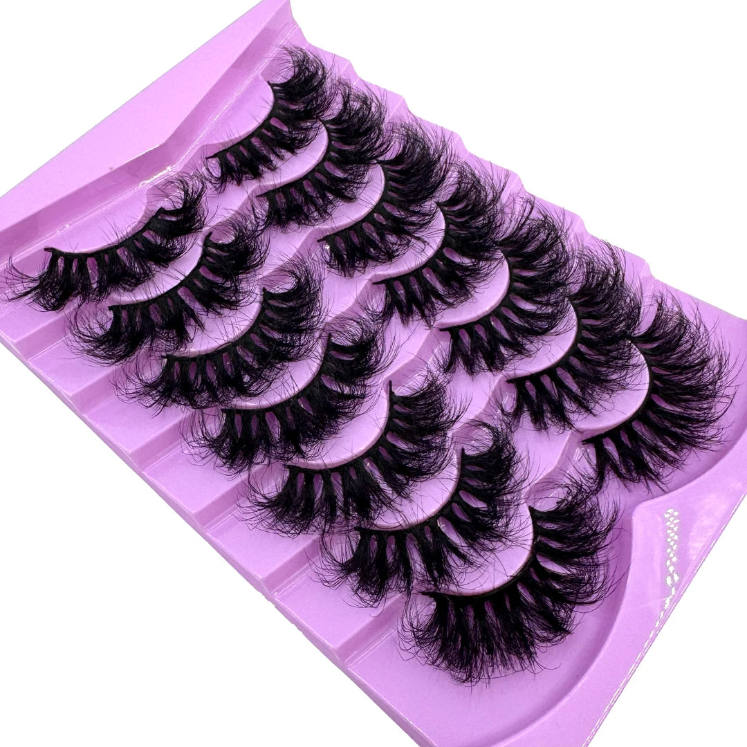 3D Fluffy Long Lashes – 7 Pairs