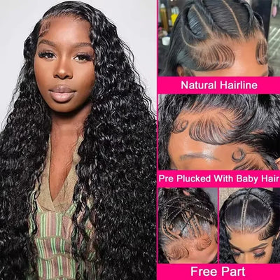 Local Hits In Local Shipping 13x6 Curly Human Hair Wigs 100% Malaysia Human Hair Content Lace Wigs On Clearance Sale Items For Women