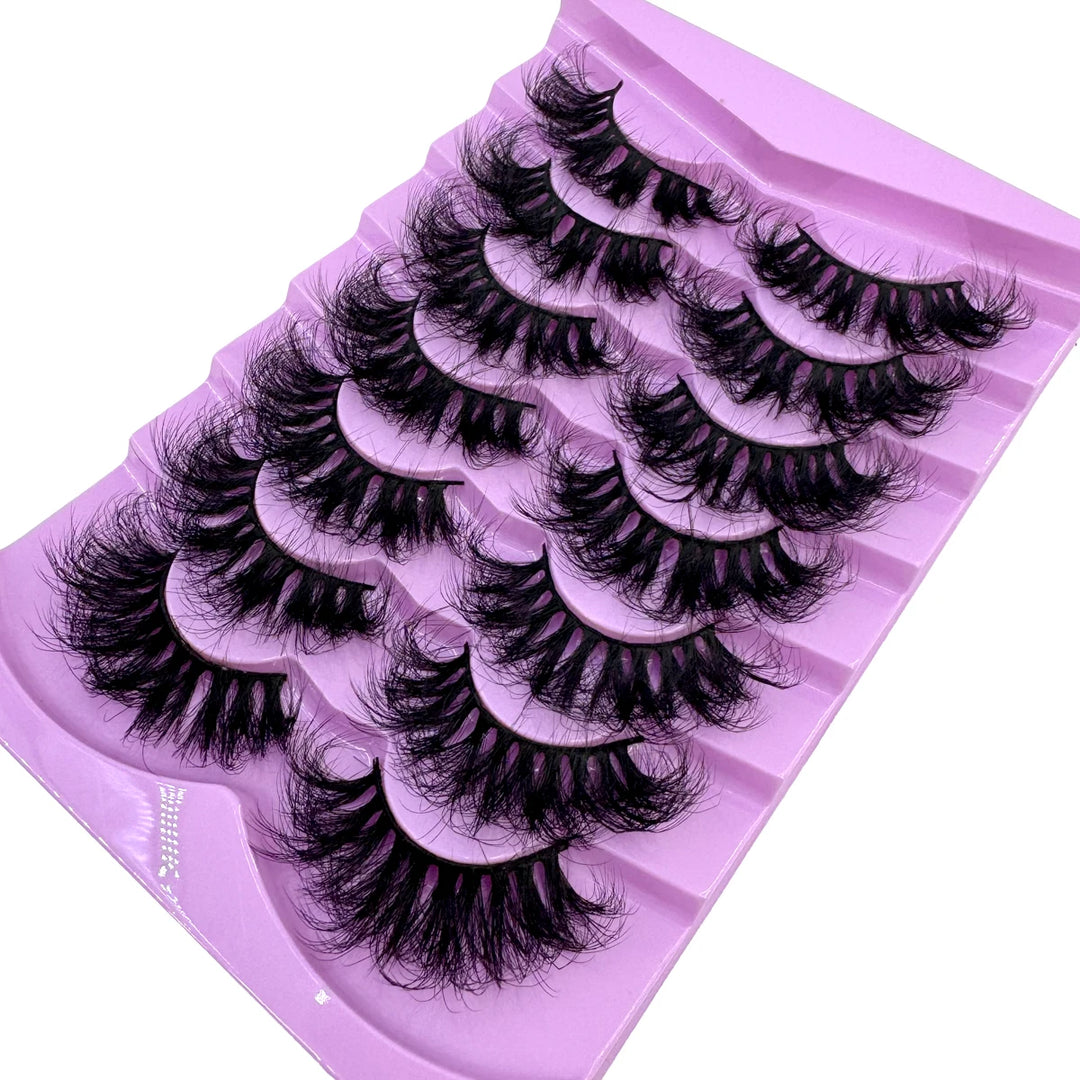 3D Fluffy Long Lashes – 7 Pairs