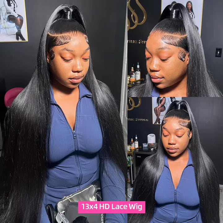 Bone Straight HD Lace Human Hair Wig