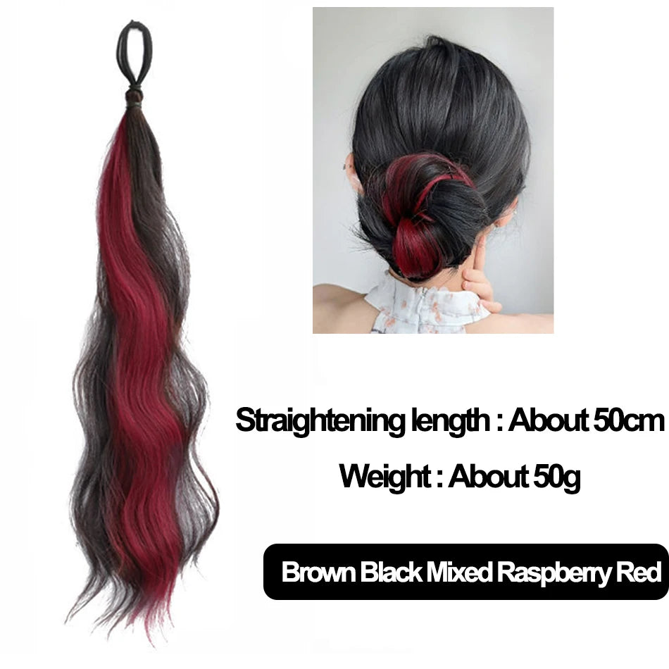 Curly Hair Bun Extension – Volumizing Hair Piece - JoySky Hair