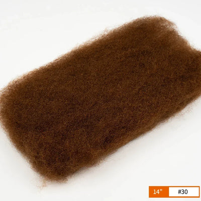 Best Quality QVR Afro Kinky Bulk Hair for Dreadlocks Affordable Sale Top Tight Kinkys for Loc Repair Twist Braiding 1 Pack 50g