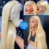 180% 613 Lace Frontal Wig 13x4 Honey Blonde