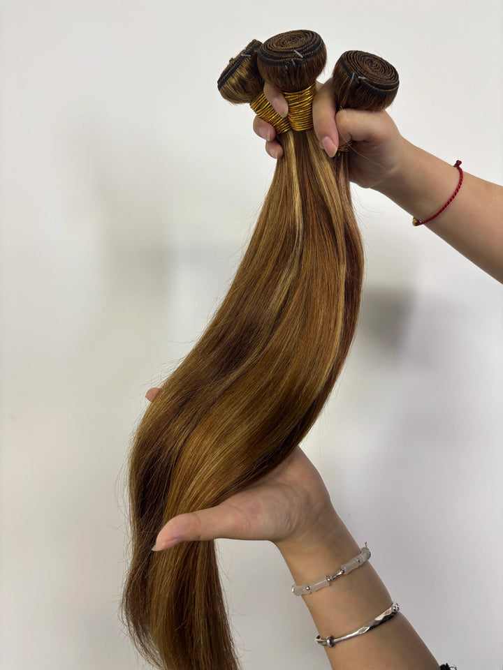 Highlight Straight Human Hair Bundles