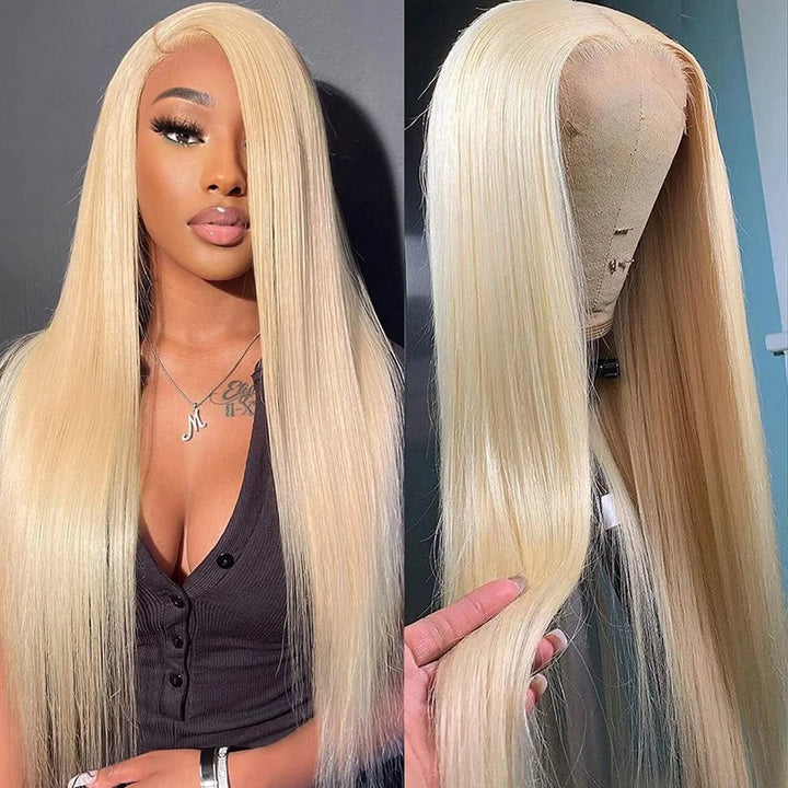 Blonde Straight HD Lace Front Hair Wig