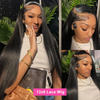 Straight Lace Front Human Hair Wig Brazilian Transparent 13x4 13x6 Lace Frontal Wig Human Hair For Women Brazilian Remy Hair Wig
