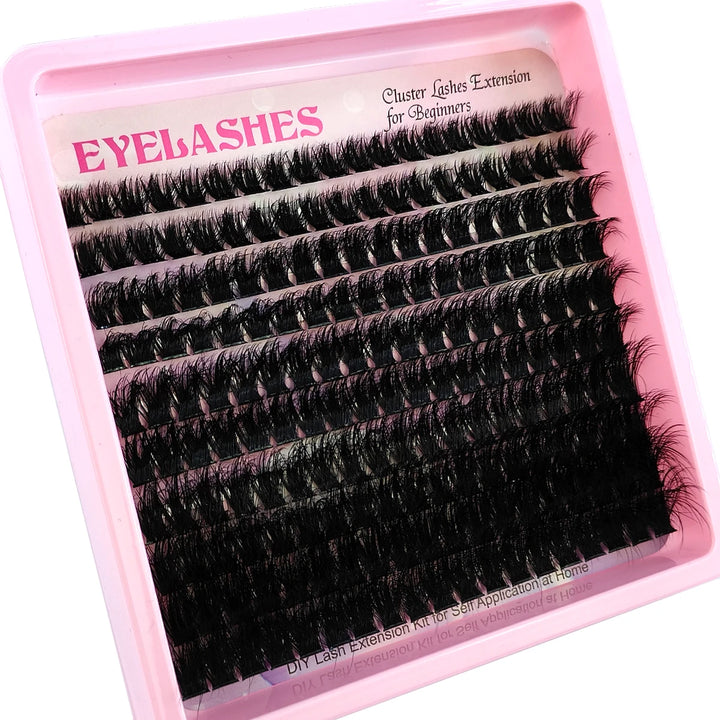 5D Fluffy Lash Clusters – 10–18mm