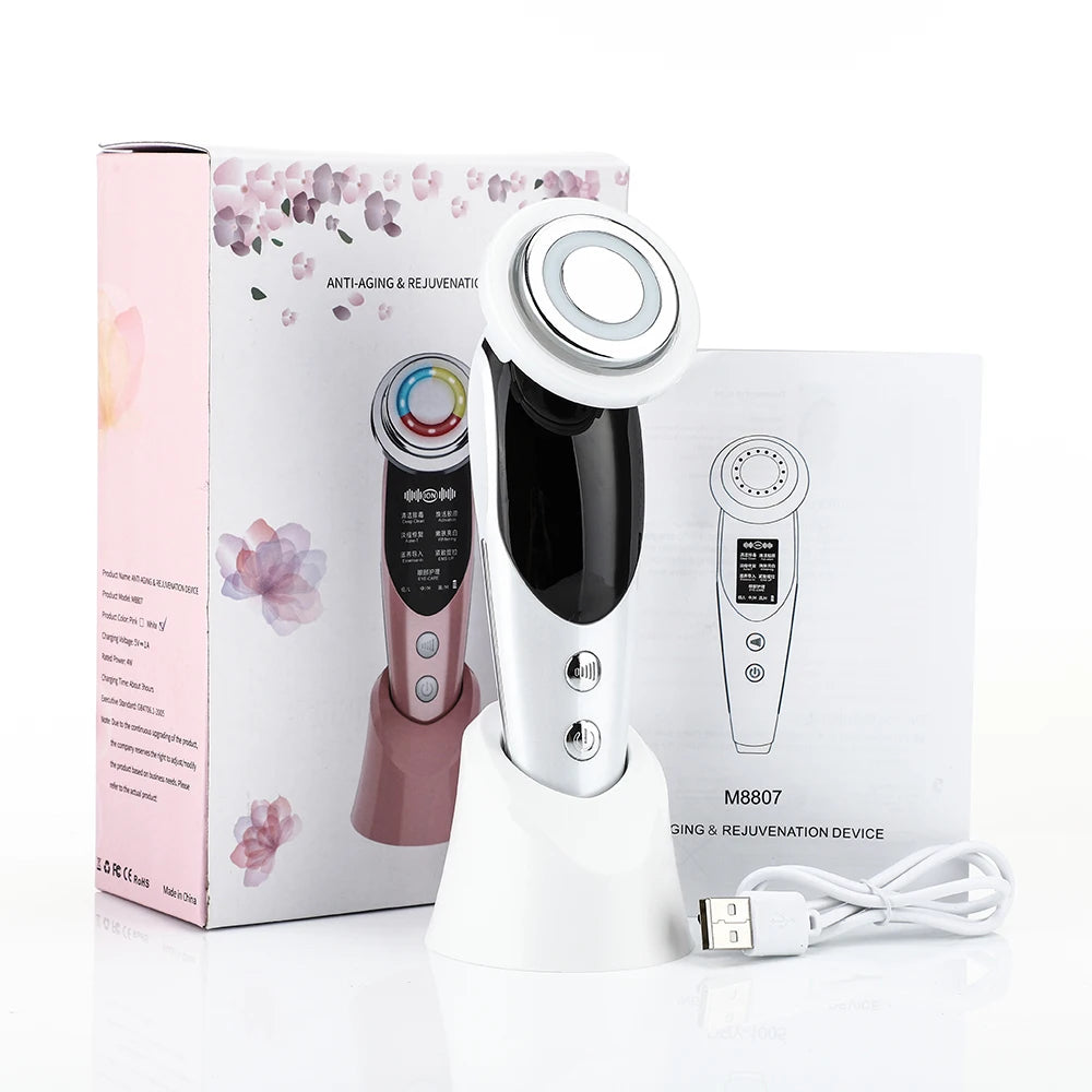 7 in 1 Face Lift Devices RF&EMS Microcurrent Skin