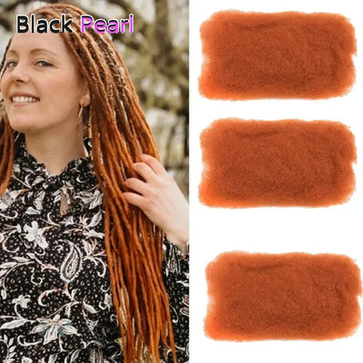 50g/Pc New Purple Color Remy Hair Extensions Afro Kinky Bulk Human Hair Extensions For Braiding DreadLock #2 #4 99J