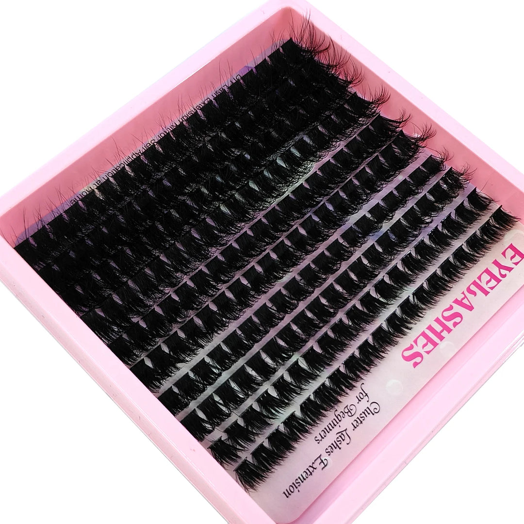 5D Fluffy Lash Clusters – 10–18mm