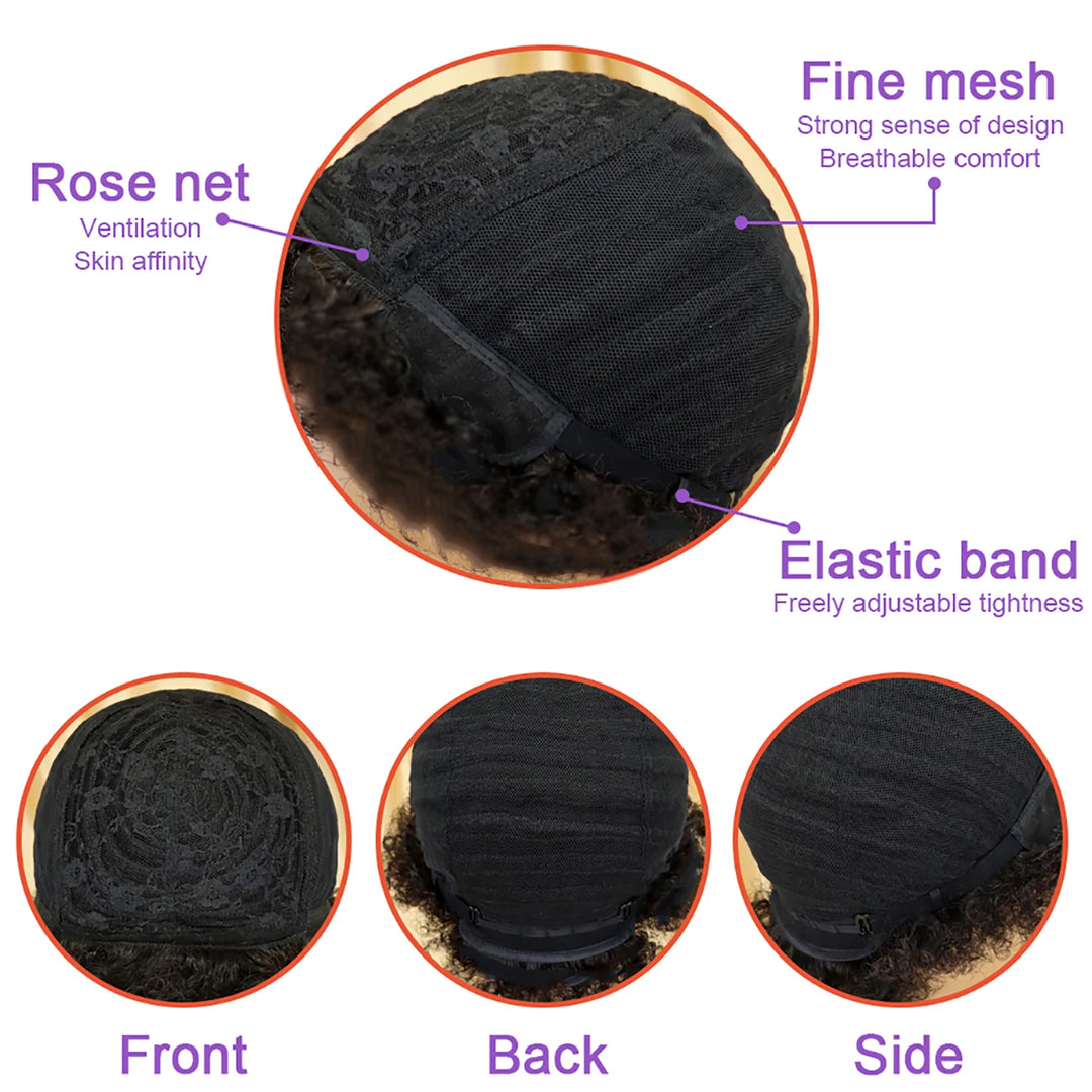 Ready-to-Wear Straight Pixie Cut Hair Wig - JoySky Hair