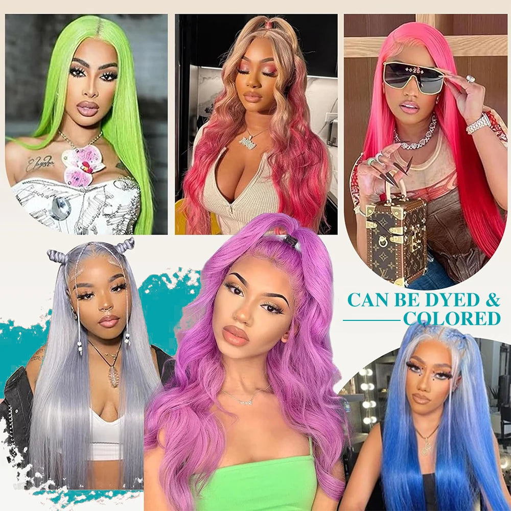 Blonde Straight HD Lace Front Hair Wig