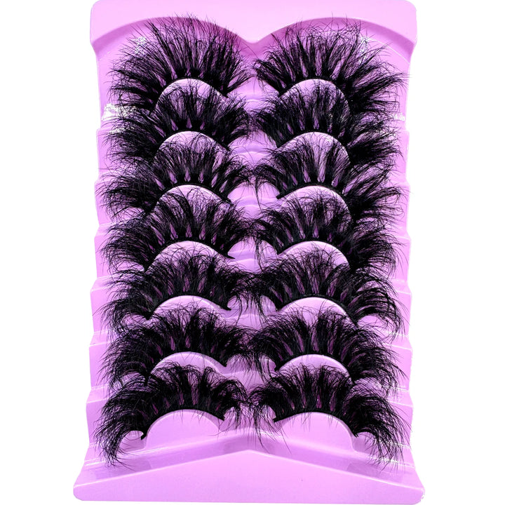 3D Fluffy Long Lashes – 7 Pairs
