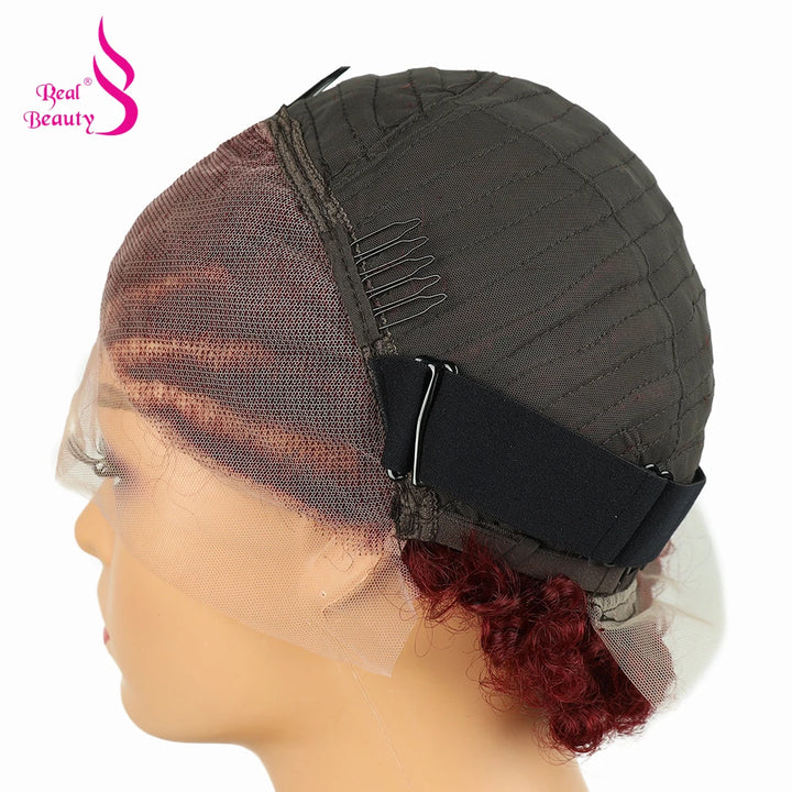 Afro Kinky Curly Braided Lace Front Wig - JoySky Hair