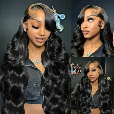 Body Wave Human Hair Wigs 100% Human Hair Quality 13X6 Hd Lace Frontal Wig 250 Density Brazilian Original 40Inch Lace Front Wigs