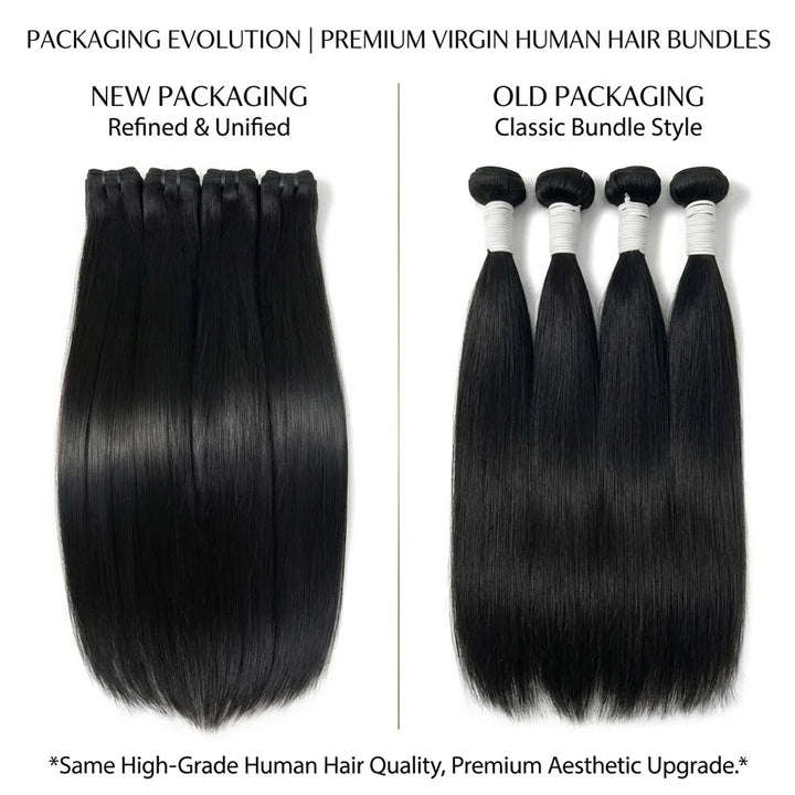Bone Straight Human Hair Bundles – 30–32 Inch
