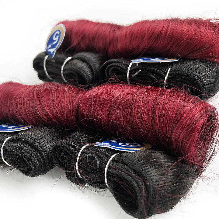 Bouncy Curly Human Hair Bundles - JoySky Hair