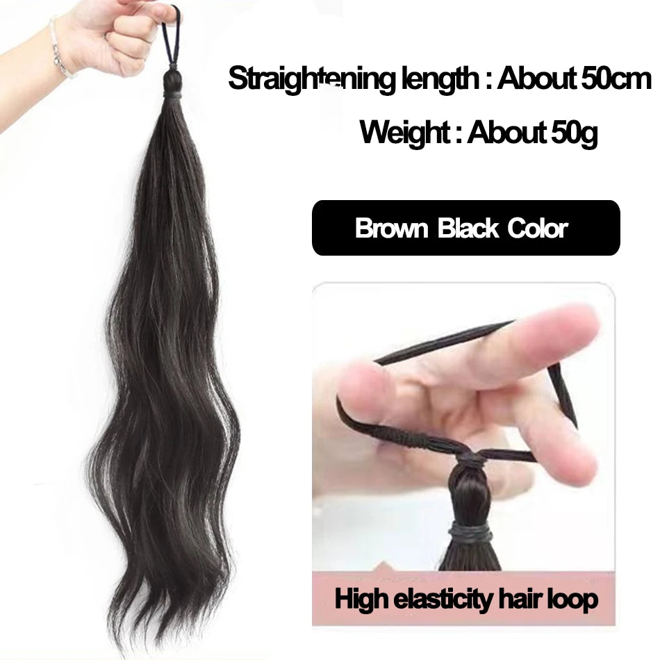 Curly Hair Bun Extension – Volumizing Hair Piece - JoySky Hair