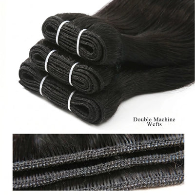 16A Body Wave Bundles 100% Human Hair Brazilian Remy Weave Raw Hair 22 24 26 28 30 Inch Unprocessed Double Weft Human Hair Bundles Extensions