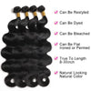 16-24 Inch Body Wave Bundles Raw Hair Extensions