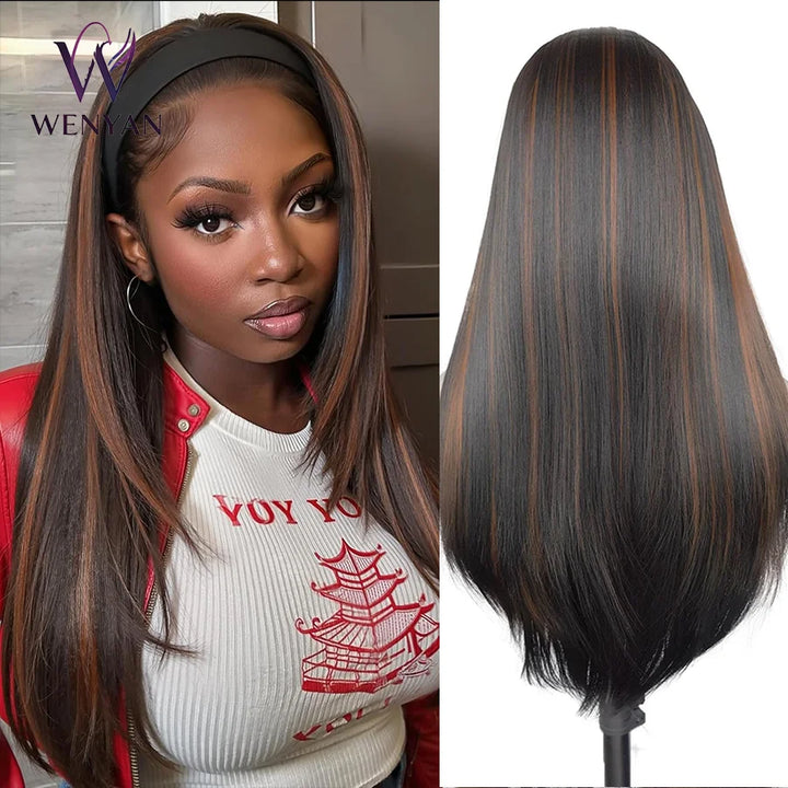 Straight Glueless Headband Wig - JoySky Hair