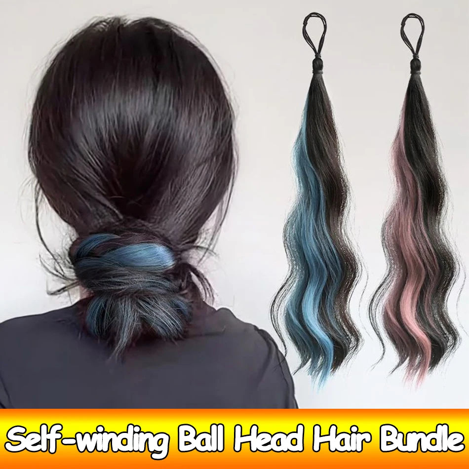 Curly Hair Bun Extension – Volumizing Hair Piece - JoySky Hair