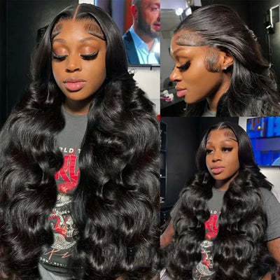 Body Wave Human Hair Wigs 100% Human Hair Quality 13X6 Hd Lace Frontal Wig 250 Density Brazilian Original 40Inch Lace Front Wigs
